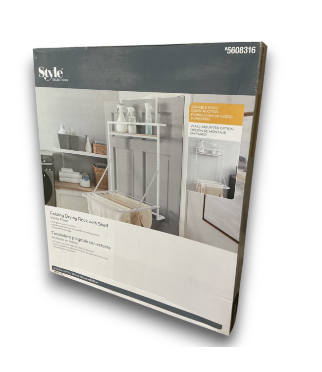 53583 Metal Indoor Drying Rack 24"