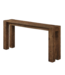 53577 Toasted Fir Wooden Narrow Side Table 70"