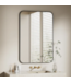 53590 Rectangle Black Framed Wall Mirror 26"W x 37"H