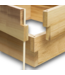 53591 Red Cedar Raised Garden Bed 24" x 48"