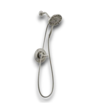 53595 Brushed Nickel 1-Handle 6-In Shower Faucet w/ Valve