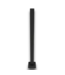 53599 Matte Black Aluminum Deck Post 2"W x 2"L x 3'H