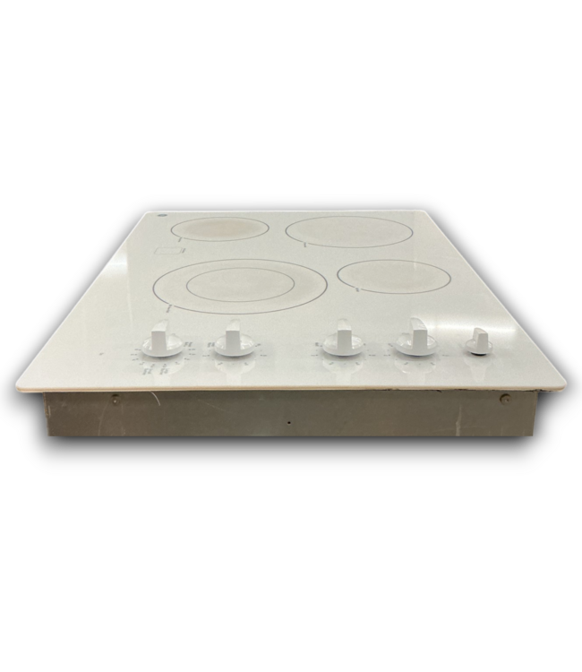 53604 White Electric Cooktop 30"W