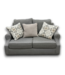53607 Steel Gray Sofa Set of 2-pcs
