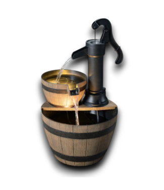 53611 Rustic Outdoor Electric Fountain
