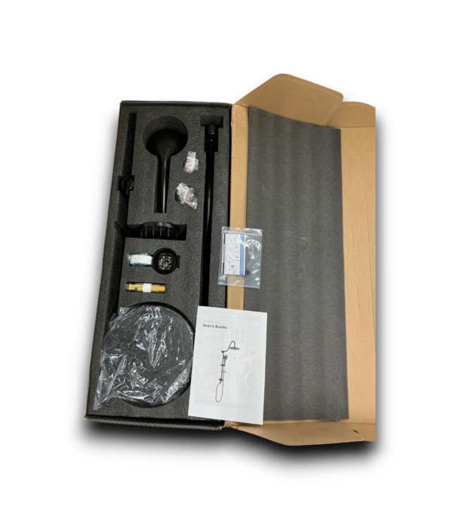 53614 Oil Rubbed Bronze 10-in Dual Head Shower Faucet