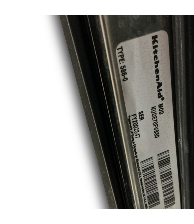 53606 Stainless Steel Built-In Dishwasher 24"W