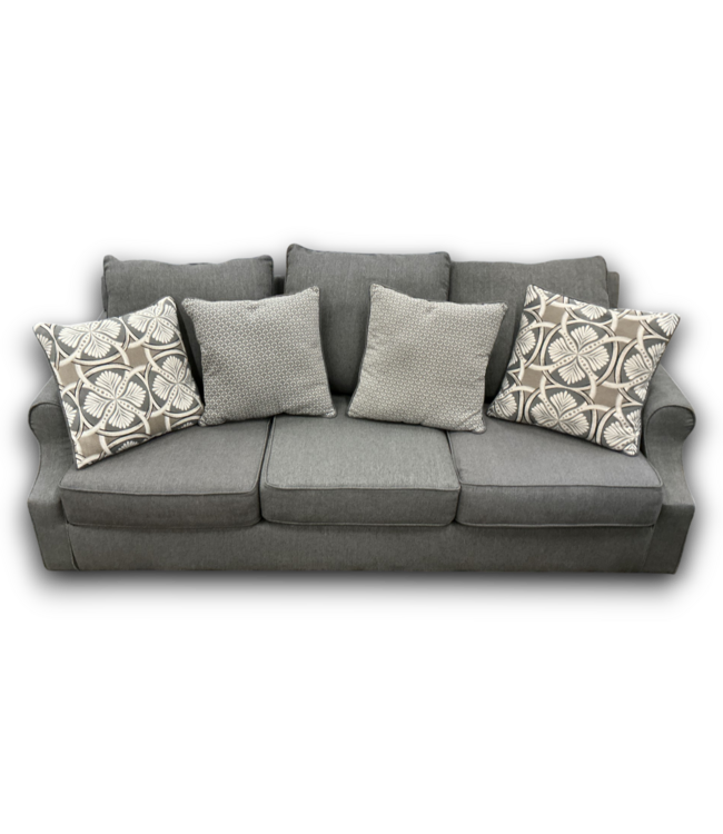 53607 Steel Gray Sofa Set of 2-pcs