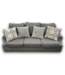 53607 Steel Gray Sofa Set of 2-pcs