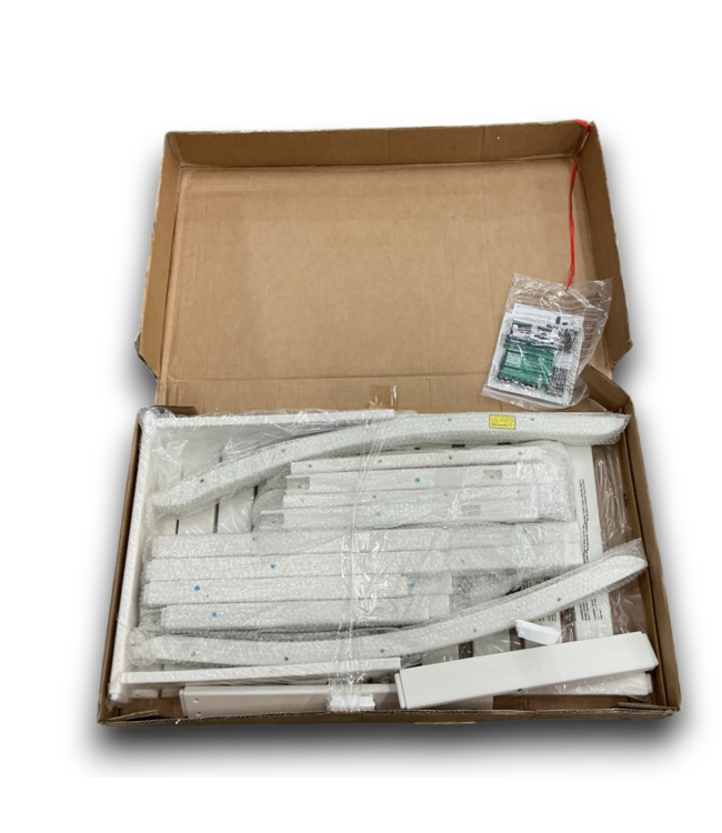 53619 White Outdoor HDPE Rocking Chair