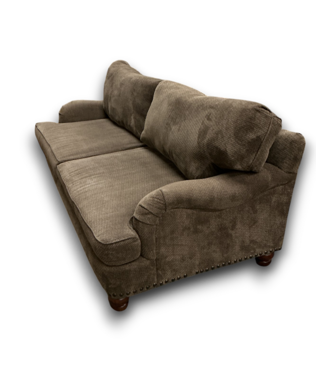 53627 Chocolate Truffle Sofa 93"L