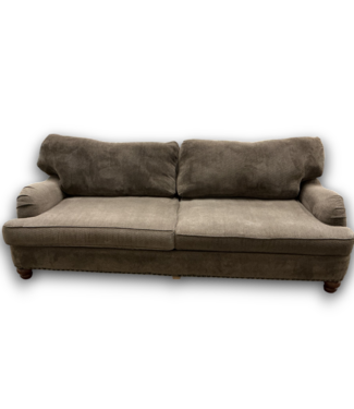 53627 Chocolate Truffle Sofa 93"L