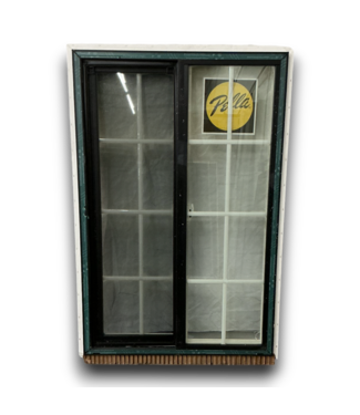 53631 White Vinyl SLider Window 35"W x 53"H