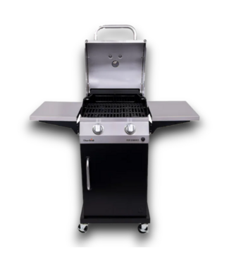 53635 Black & Silver 2-Burner Gas Grill