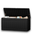 53638 78 Gallon Black Plastic Deck Box