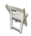 53625 White Wood Frame Outdoor Seats - Set of 20