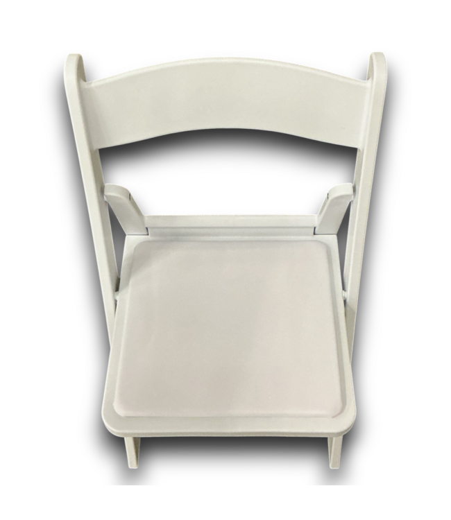 53625 White Wood Frame Outdoor Seats - Set of 20
