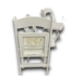 53625 White Wood Frame Outdoor Seats - Set of 20