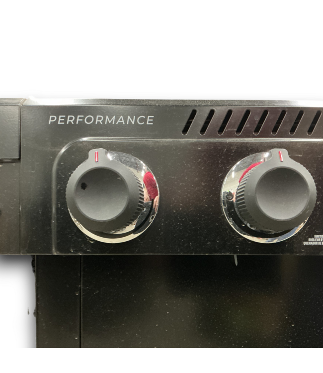 53637 Black and Silver 4-Burner Liquid Propane Gas Grill