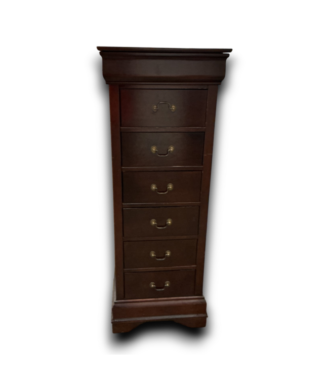 53641 Dark Cherry Narrow Dresser 22"W
