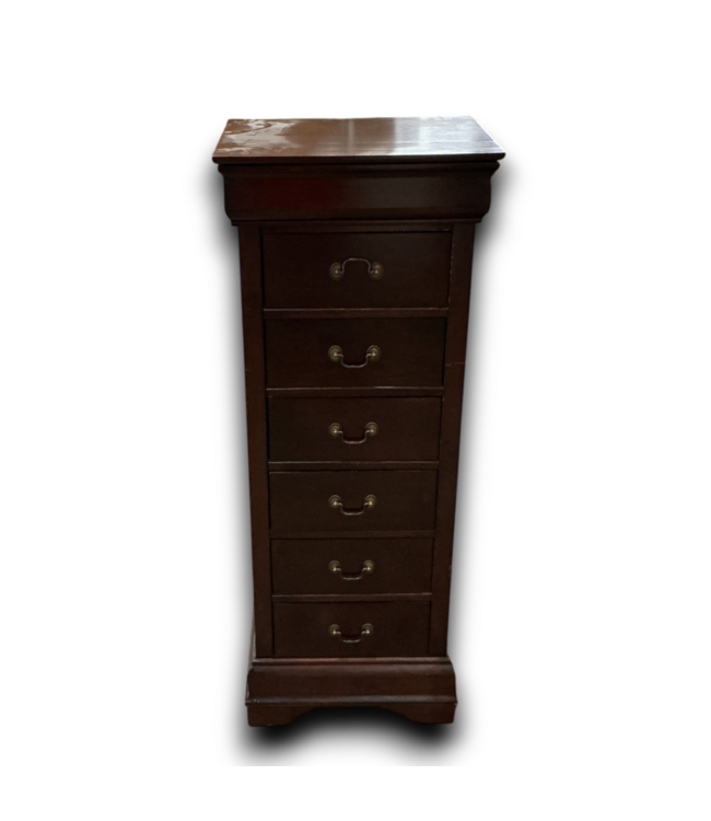 53641 Dark Cherry Narrow Dresser 22"W