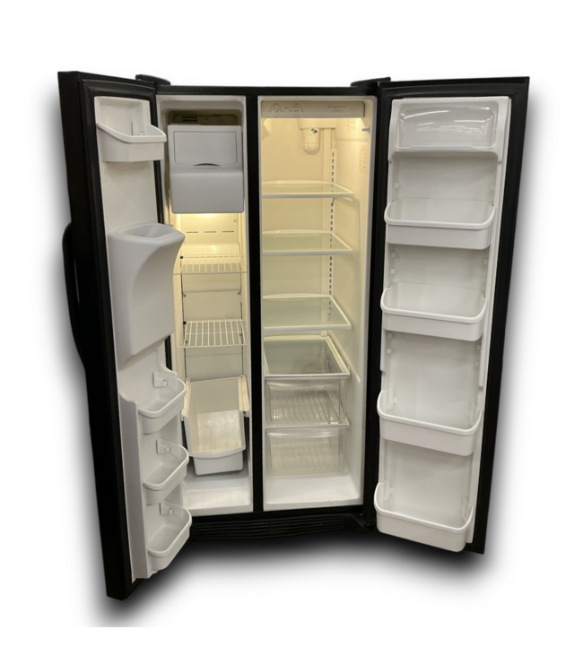 53648 Black Side By Side Refrigerator 23 cu. ft.