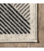 53653 Charline Black & Cream Stripes 8' x 10' Area Rug