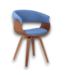 53657 Denim Dining Chair
