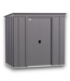 53658 Classic Galvanized Steel Metal Storage Shed 6' x 4'
