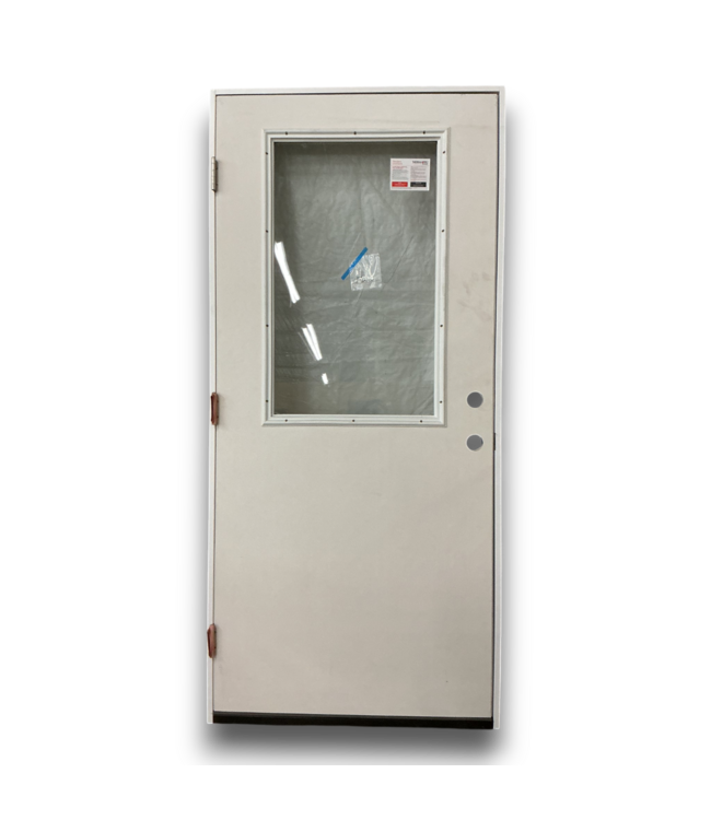 53669 1/2 Lite Smooth Star Prehung Exterior Door 36x80