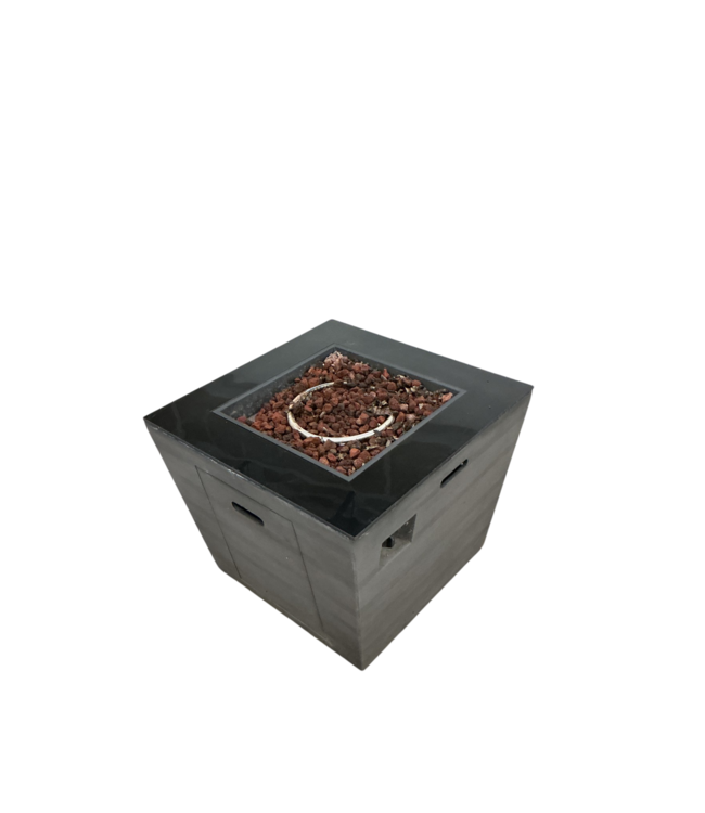 53671  Concrete Square Propane Fire Pit