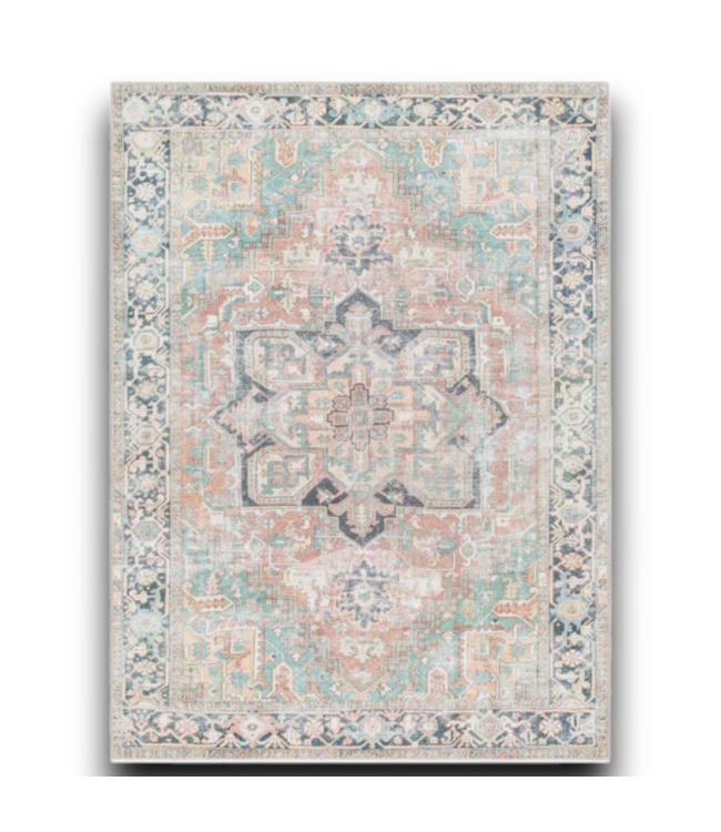 53678 Tokali Medallion Area Rug 5' x 8'