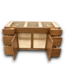 53683 Maple Ginger Bathroom Vanity Base 60"