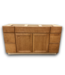 53683 Maple Ginger Bathroom Vanity Base 60"