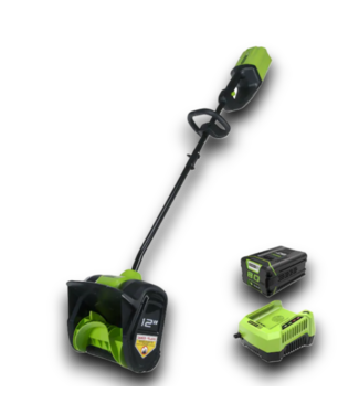 53686 Single Stage 80V Push Battery Powered Snow Shovel
