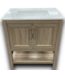 53687 30-in Latte Brown Undermount Bathroom Sink Vanity