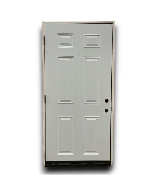 53690 36"W x 80"H Prehung and Primed Exterior Door