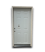 53690 36"W x 80"H Prehung and Primed Exterior Door