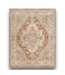 53697 Rust Medallion Area Rug 8' X 10'