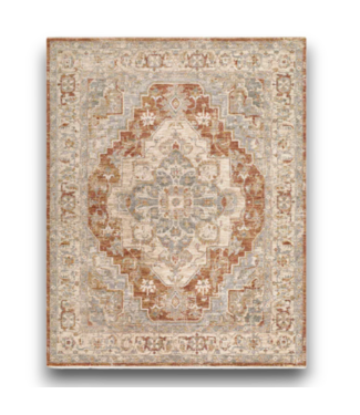 53699 Vintage Medallion Area Rug 5' x 8'