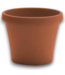 53706 Terra Cotta Plastic Planter 24"