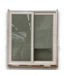 53696 Sliding Vinyl Patio Door With Blinds 72 x 80