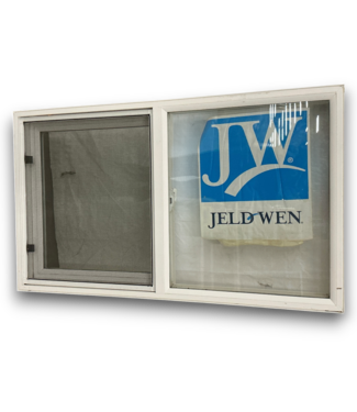 53708 White Vinyl Horizontal Sliding Window 40"W x 23"H