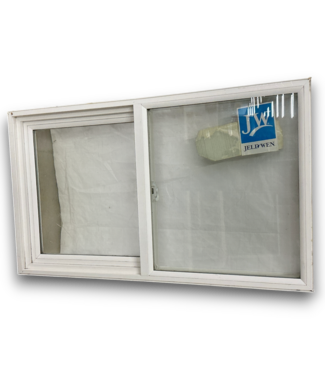 53710 White Vinyl Horizontal Sliding Window 40"W x 23"H