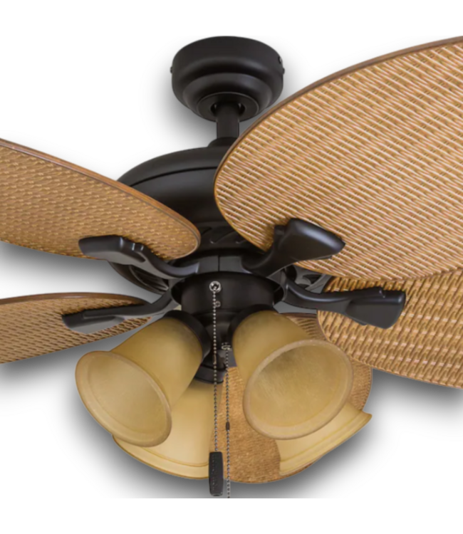 53719 52" Bronze LED Indoor/Outdoor Ceiling Fan
