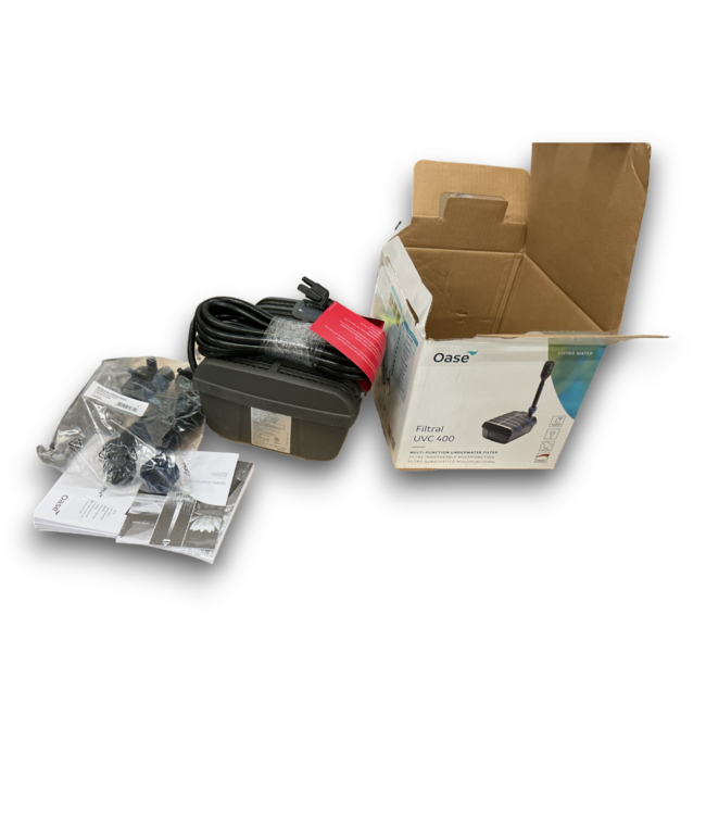 53720 Pond Pump Filter Box with Decorative Pump