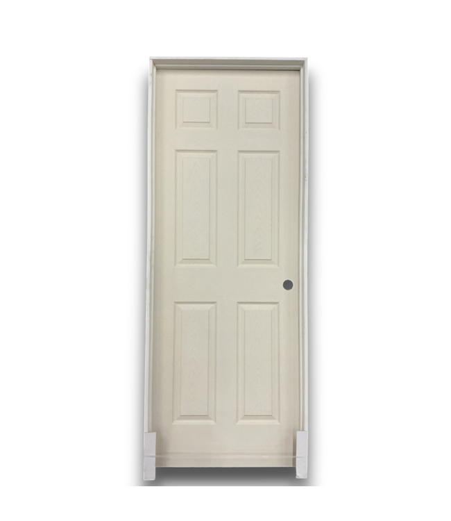 53721 6 Panel Prehung Interior Door 30": x 80"