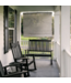 53722 Gray Indoor/Outdoor Roller Shades 72" x 72"