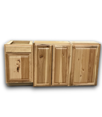 53731 Natural Rustic Cabinet Set of 3pcs