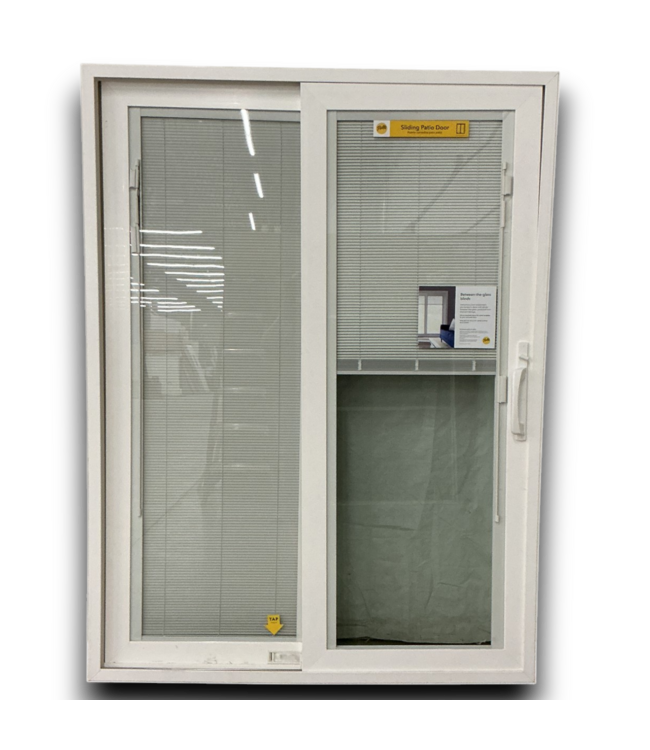 53732 White Vinyl Sliding Patio Door 79.5"H x 59.5"H